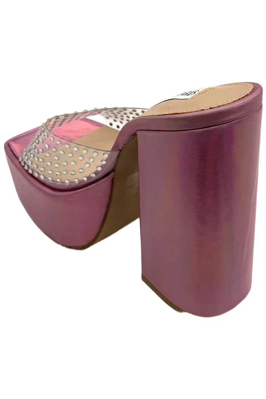 Steve Madden Women's Ruby Heeled Sandal Iridescent - Medium - Picture 3 of 3